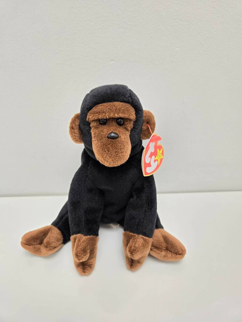 Ty Beanie Baby “Congo” the Gorilla Indonesia with Canadian Tush Tag! (9 inch)